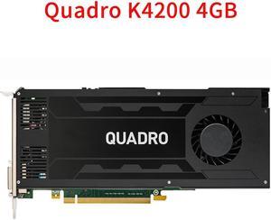 for Quadro K4200 4GB Professional Graphics Card Design 3D Drawing Modeling Rendering Video Clip Graphics Operation Card