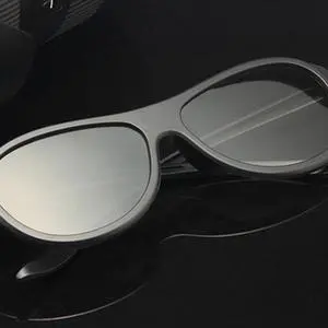 Circular Polarizing Passive Woman Man 3D Movie Glasses For 3D TV Cinemas Fashion