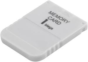 2022 PS1 Memory Card 1 Mega Memory Card For Playstation 1 One PS1 PSX Game Useful Practical Affordable White