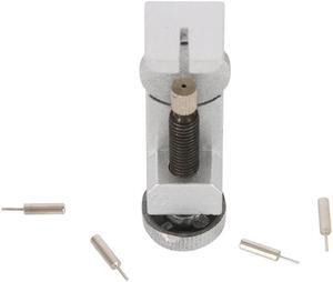 Professional Watch Band Link Pin Adjustable Metal Remover  Removal Adjustable 3 Pins Repair Tool Silver