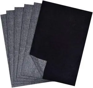 Hot 50 Sheets A4 Carbon Paper Black Legible Graphite Transfer Tracing Painting Reusable Art Surfaces Copy Paper Dropshipping
