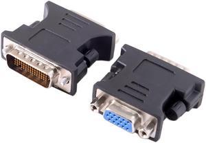 1 To 1 DMS-59 DMS59 59Pin DVI Male To 1-Port VGA Female Video Y Splitter SHORT Cable 1 PC To 1 MONITOR