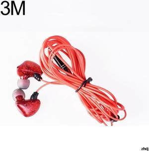 3M Long Line In-ear Earphones Bass Earbuds Sport Noise Cancelling Headset Anchor Live Broadcast Karaoke Earplugs Headphones