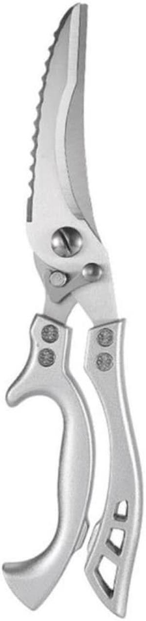 Kitchen Chicken Bone Scissors Chicken Duck Fish Cutter Shears Stainless Steel Scissors Scale Clean Cook Scissors Knife