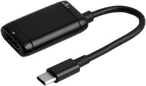 USB-C Type C To HDMI-compatible Adapter USB 3.1 Cable For MHL Android Phone Tablet Black Video Extension Cable
