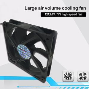 120mm 3000RPM Computer Fan Cooling 12cm Chassis Radiator Server Fan PC Cooler Accessories IDE Powered Socket For BTC Bitcoin