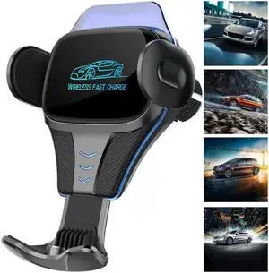 Car Phone Holder K6S 15W Wireless Charger Fast Charging Phone Charger Induction Charger Car Navigation Bracket