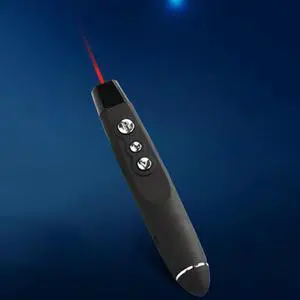2.4GHZ Power Pointer Presenter Wireless Remote Red Pointer Presenter Pointers Speech Projection Pen Remote Control