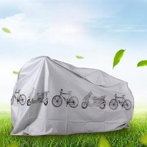 Motorcycle Cover Universal Outdoor Uv Protector All Season Waterproof Bike Rain Dustproof Motor Scooter Cover Gray
