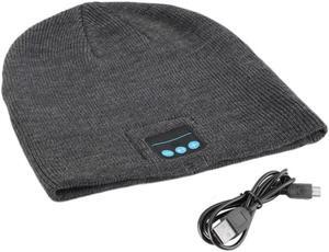 Wireless Bluetooth Hat Winter Warm Beanies With V3.0+ EDR Music Hat Skullies Unisex Cool Knitted Cap Hot Sale