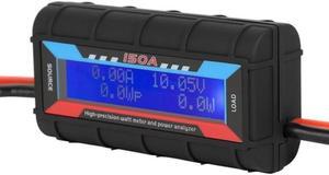 Blue DC 60V 100A Balance Voltage Power Analyzer RC Watt Meter Checker Professional Watt Meter Balancer Charger RC Tools