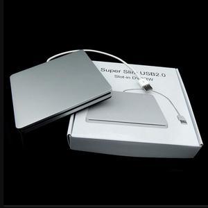 Laptop External DVD Burner Drives Box Enclosure Case Suction Super Slim USB 2.0 Slot DVD Drive blue ray