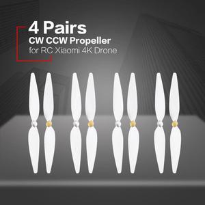 4 Pairs 10inch propeller for RC xiaomi 4K drone White pervane drone blade propeller for xiaomi mi drone 4k propeller accessories