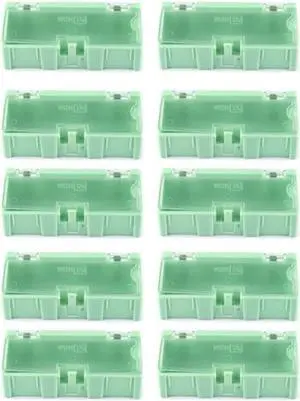 10pcs Cells Portable Jewelry Tool Storage Box Container Ring Electronic Parts Screw Beads Hardware tool Organizer Plastic Case