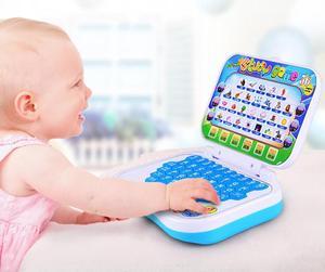 Baby Kids Learning Machine Kid Laptop Toy Early Interactive Machine Alphabet Pronunciation Educational Toys Gift for Kids Baby