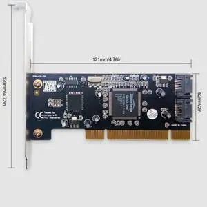 PCI To SATA Conversion Card 4 Port Expansion Built-in Conversion Circuit Board Module Of The Adapter Card