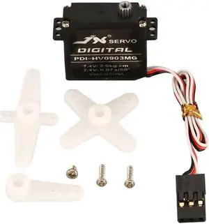 RC Drone JX PDI-HV0903MG Mini Steering Torque Digital Metal Gear Core Servo for RC Fixed Wing Airplane Plane Drone