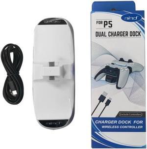 SND-468 Gamepad For PS5 Dual Charging Station Vertical Charging Base Console Controller USB Charger Accessories