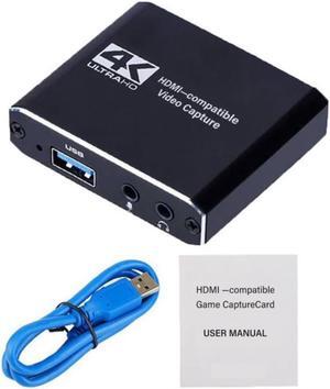 1080P 4K Video Capture Card HDMI-compatible To USB3.0 Video Stereo Capture Board Game Record Live Broadcast Loop Out Wholesale