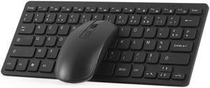 French Keyboard Wireless Mouse Azerty Suitable For Game PC Player IMAC TV French Keyboard Mouse Wireless Game Keyboard