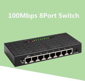 5/8Port Gigabit Switch Ethernet Smart Switcher High Performance 10/100Mbps Ethernet Network Switch RJ45 Hub Internet Splitter