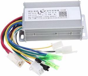 36V/48W 350W Waterproof Design Brush Speed Motor Controller for Electric Scooter Bicycle E-Bike Tricycle Controller