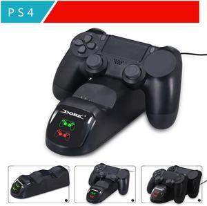 Dual USB Handle Fast Charging Dock Station Stand Charger for PS4/PS4 Slim/PS4 Pro Game Controller Gamepad Joystick Dock Mount