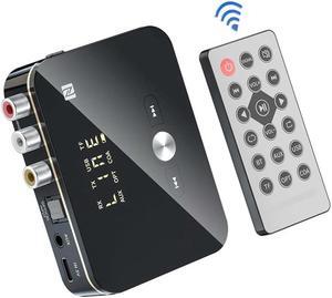 NFC Multi Function Wireless Adapter 5.0 Receiver Transmitter FM Stereo AUX 3.5mm Audio Adapter Optical Wireless Handsfree Call