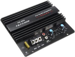 PA-60A 12V 600W Speaker Amplifier Board Lossless Subwoofer Bass Module Durable Mono Channel High Power Car Audio Accessories