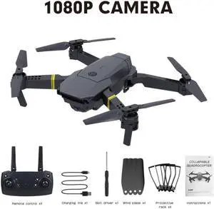 360 Degree Aerial Camera E58  Drone Small HD Wifi With 4-Axis Foldable Arm Quadcopter Real-Time Image Transmission Fixed Height
