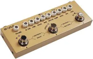 Hot M-vaves Guitar Pedal Cube Rechargeable Multi Effects Delay Chorus Reverb Effect Bass Acoustic Guitars Pedals Dropshipping