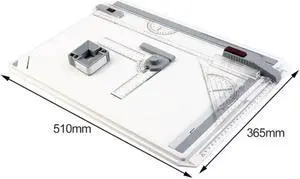 A3 Drawing Board Table with Parallel Motion Adjustable Angle Draftsman Art Painting Drawing Tools Palette Dropshipping Wholesale