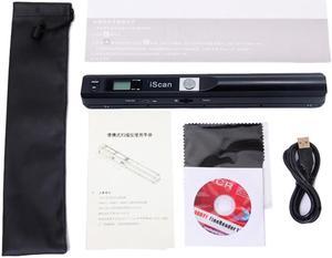 Small Scanner Handheld Scanner Portable Scanner Pen Scanner Mini Compact Handheld High Definition Scanner Scanning Pen USB LESHP
