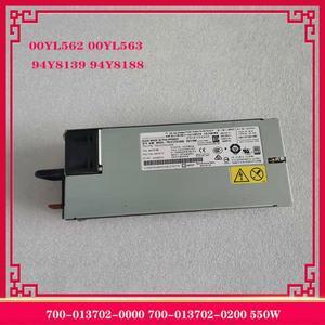 700-013702-0000 700-013702-0200 550W 00YL562 00YL563 94Y8139 94Y8188  For X3550 3650 M5 Power Supply 100% Tested Fast Ship