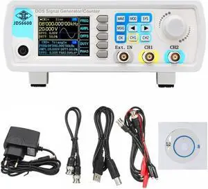 JDS6600 15MHZ Signal Generator CNC DDS Digital Control Dual ChannelArbitrary Wave Function Pulse Signal Source Frequency Meter