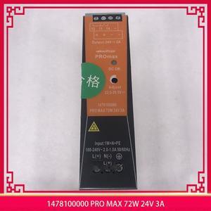 1478100000 PRO MAX 72W 24V 3A For Weidmüller Single phase Switching Power Supply 100% Tested Before Ship