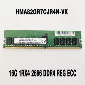 HMA82GR7CJR4N-VK 16G 1RX4 2666 DDR4 REG ECC For SKhynix Server Memory