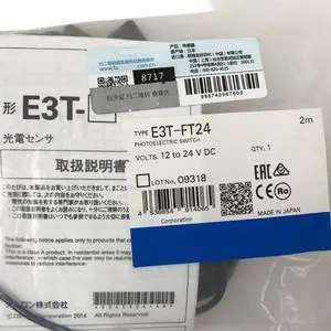 Proximity Switch E3T-FT24 Sensor Through-Beam Ultra Thin Type PNP Output 2M