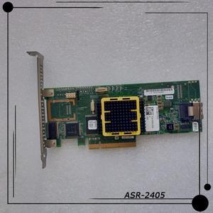 ASR-2405 For Adaptec 2405 128MB SAS Array Card For Toshiba Medical Before Shipment Perfect Test