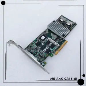MR SAS 9261-8i For LSI  MegaRAID Array Card 512M Cache RAID5 Card Fully Tested Fast Ship