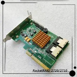 For RocketRAID 2720/2710 SAS 6Gb RAID PCIe 2.0 x8 Array Card Before Shipment Perfect Test