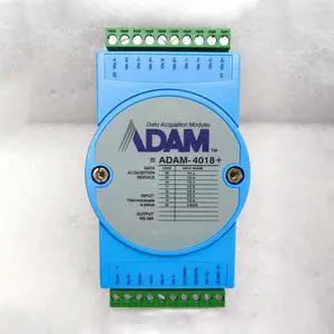 For Advantech ADAM-4018+ 8-channel Analog Thermocouple Temperature Acquisition Module
