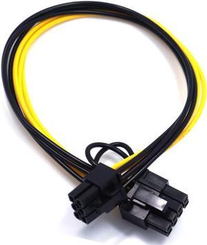 62cm PCI-E 6Pin Power Supply Breakout Board Adapter Converter 12V for Ethereum BTC Antminer Miner Mining HP Server PSU GPU