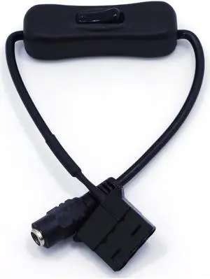 DC 5521USB Cable With Switch ON/OFF Cable Extension Toggle For USB Fan Power Supply Line Durable USB To 4Pin Adapter With Switch