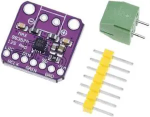 Max98357 I2S 3W Class D Amplifier Breakout Interface Dac Decoder Module Filterless Audio Board for Raspberry Pi Esp32