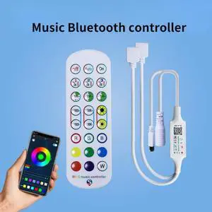 Timing Music Bluetooth Controller 5-24v LED Controller Intelligent App Colorful Controller