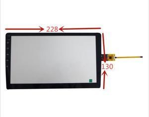 9 inch 6 line universal DVD navigation capacitive touch screen 228mm * 130mm touch screen GT911 chip