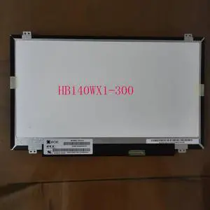 14 inch ultra-thin HB140WX1-300 boe05ec BOE05F6 notebook display screen 40 pins