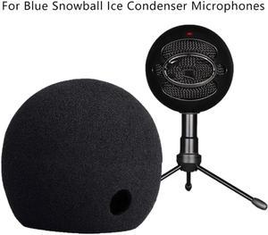 Microphone Windscreen Mic Foam Wind Cover Noise Reduction For Blue Snowball Condenser Microphone