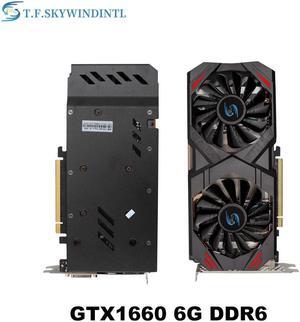 GAMING Video Cards GPU Graphic Card GTX 1660 Super 6GB Suitable For Efficient Game Playing, Desktop Management And Office